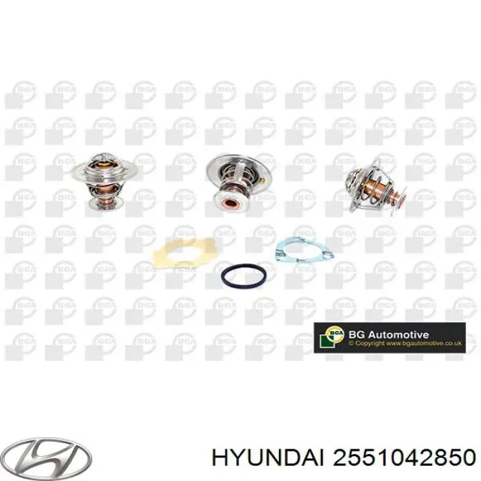 Termostato, refrigerante Hyundai Tucson 1 JM