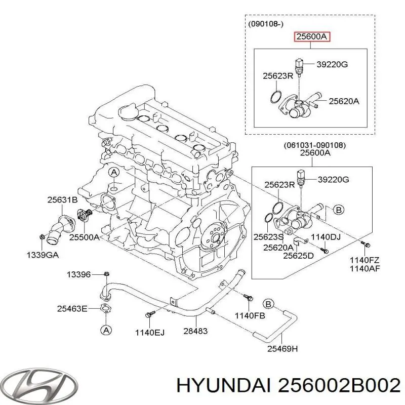 256002B002 Hyundai/Kia