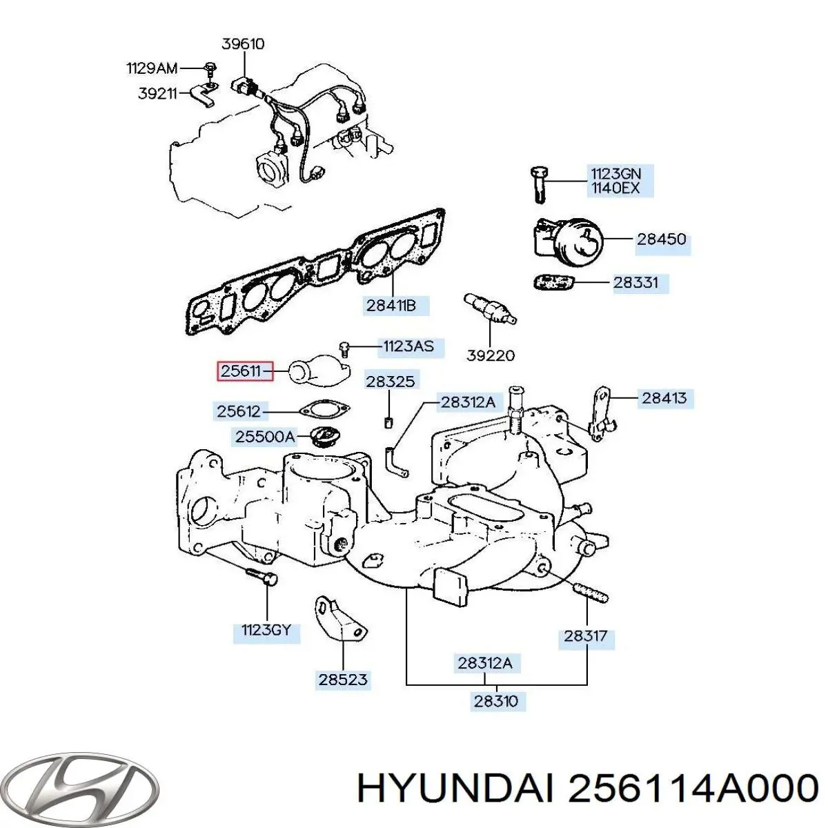 256114A000 Hyundai/Kia