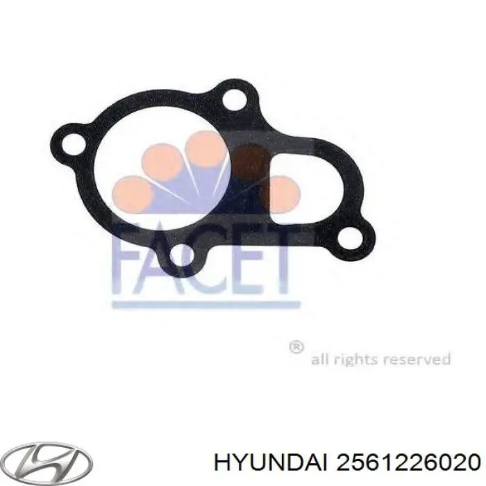 2561226020 Hyundai/Kia junta, termostato