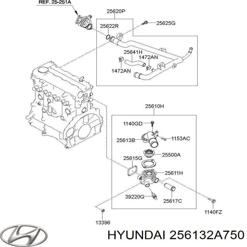 256132A750 Hyundai/Kia