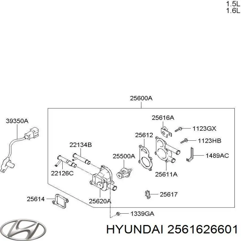 2561626601 Hyundai/Kia