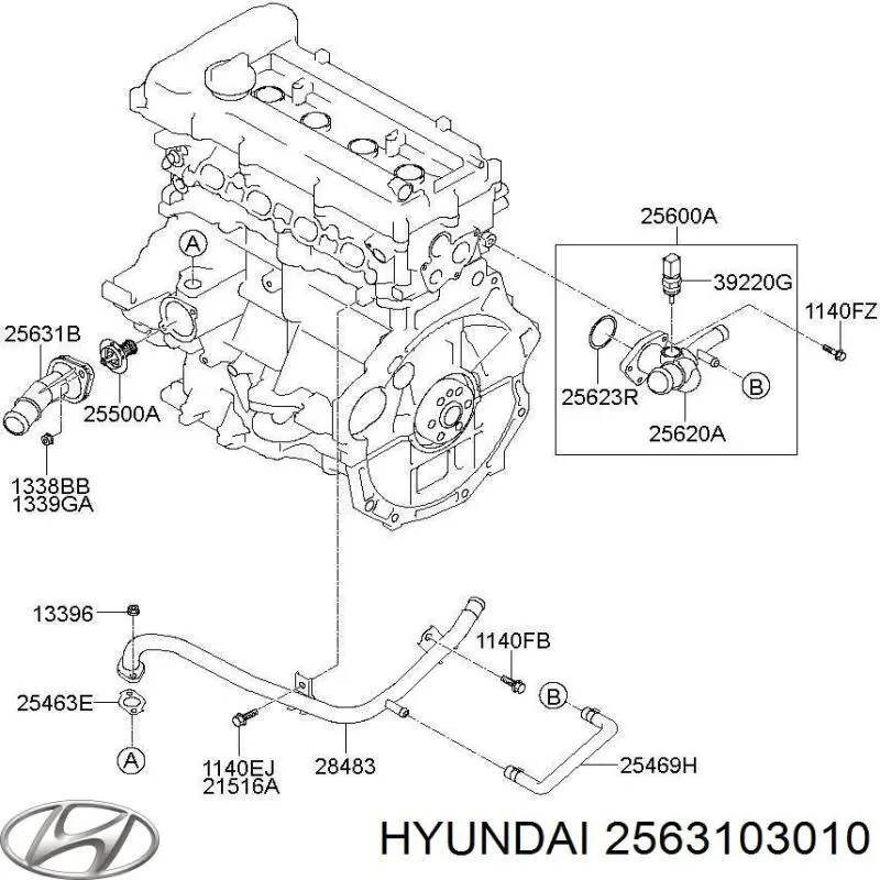 2563103010 Hyundai/Kia