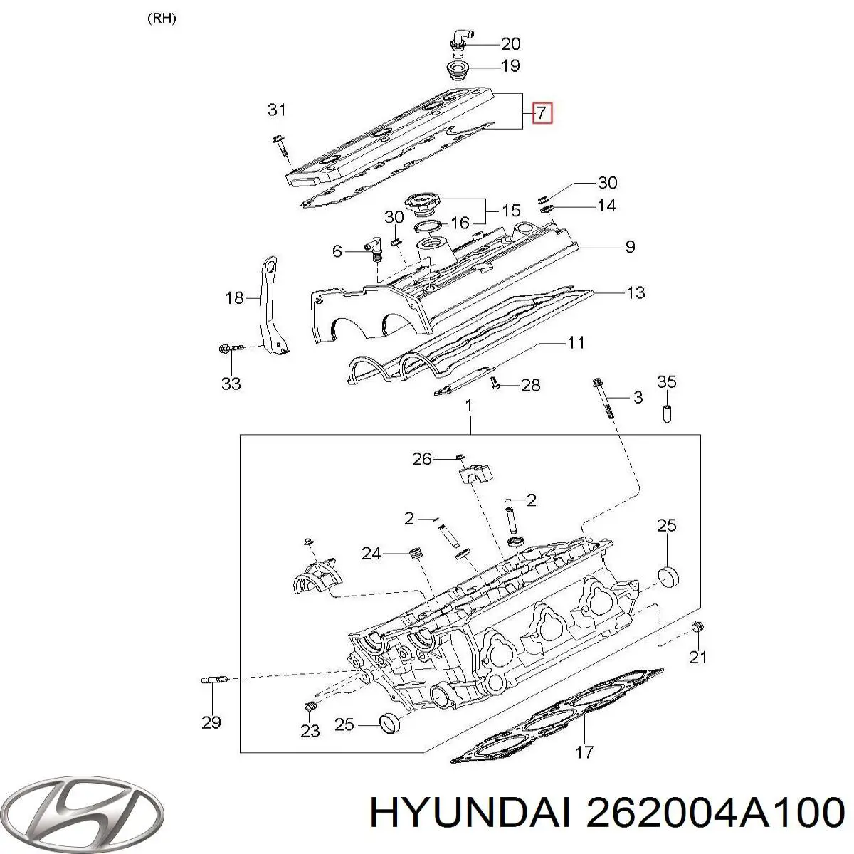  Hyundai/Kia 262004A100 precio, desde  EUR