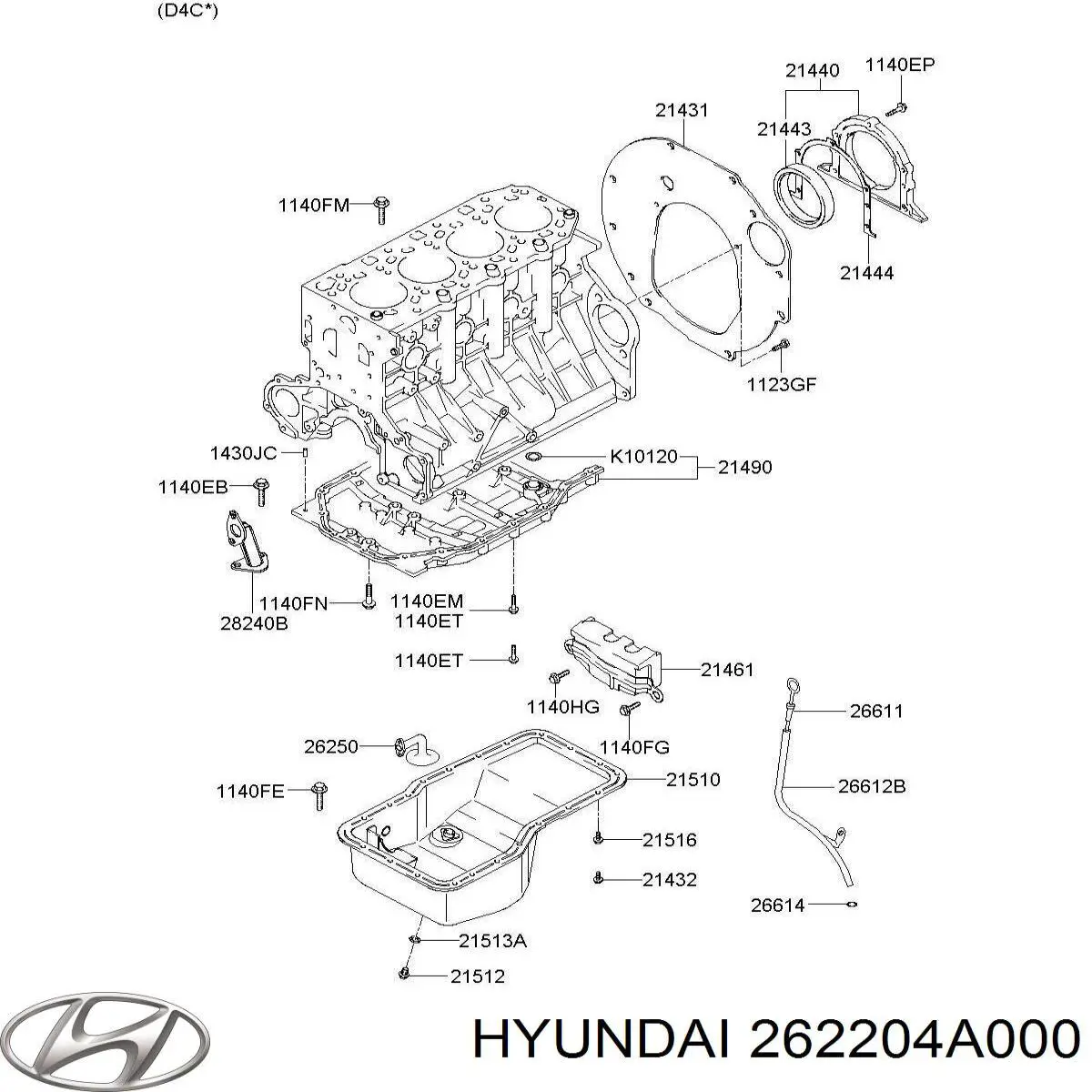 262204A000 Hyundai/Kia