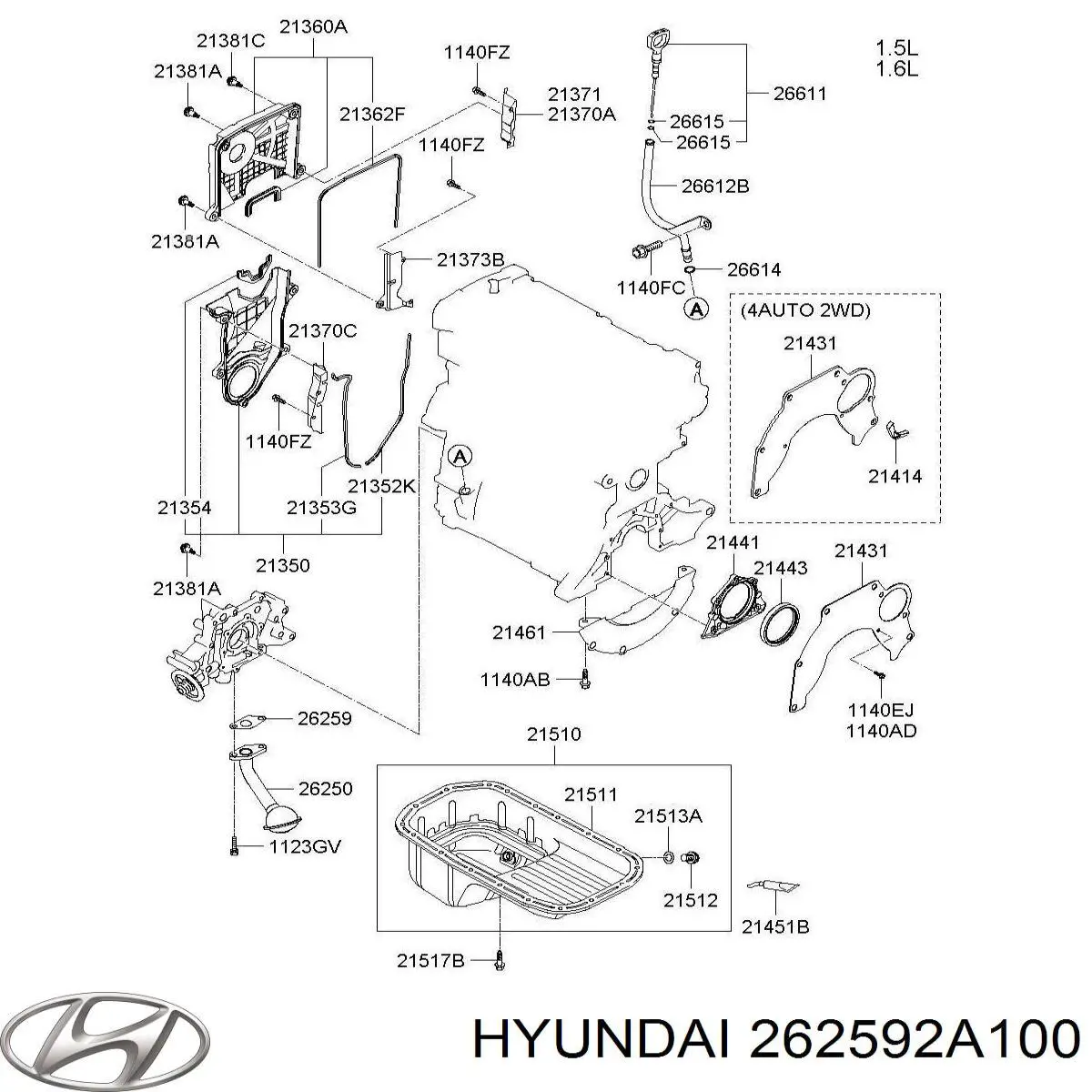 262592A100 Hyundai/Kia