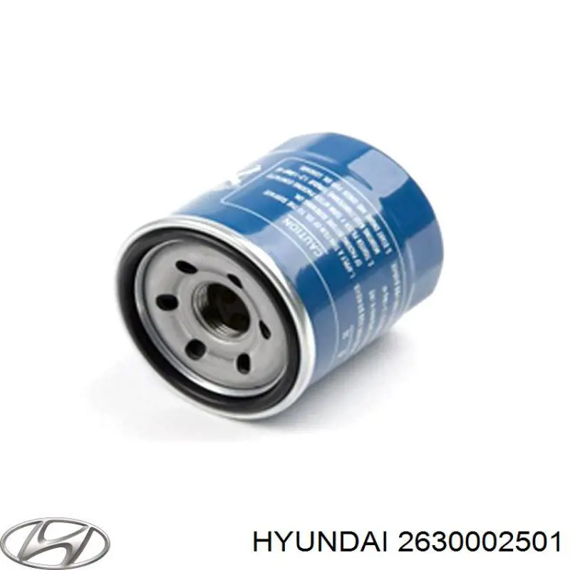 2630002501 Hyundai/Kia filtro de aceite