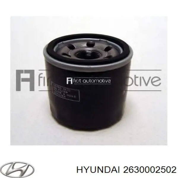 2630002502 Hyundai/Kia filtro de aceite
