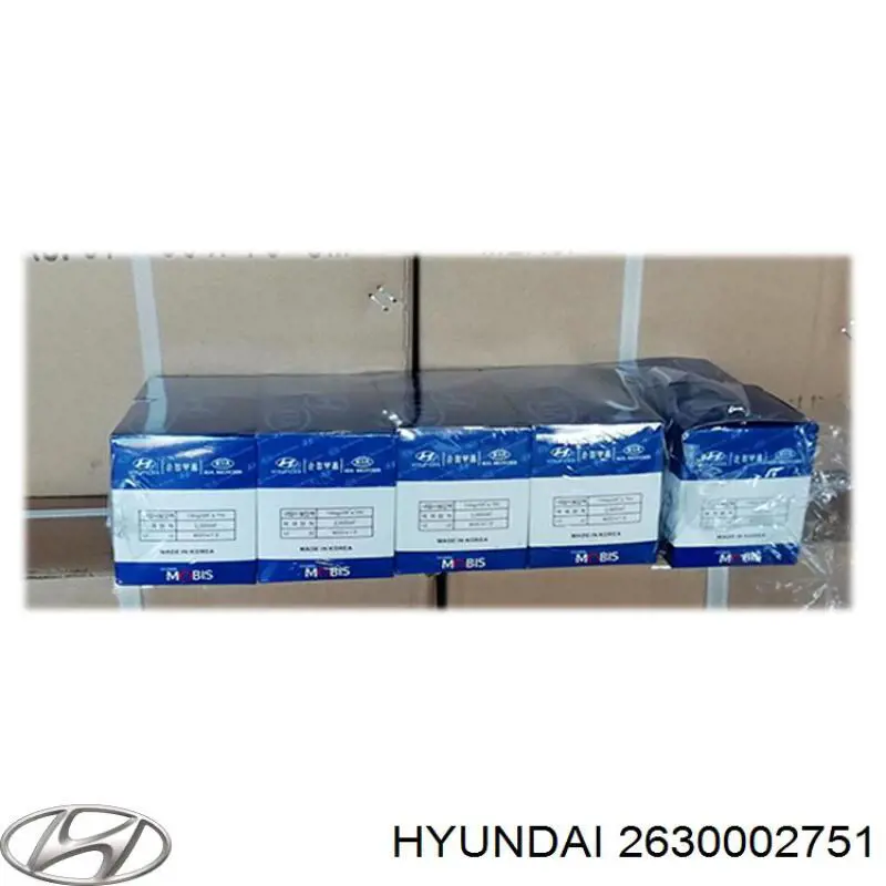 Comprar 2630002751 Hyundai/Kia Filtros de aceite