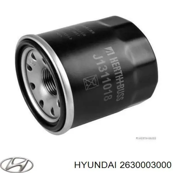 2630003000 Hyundai/Kia filtro de aceite
