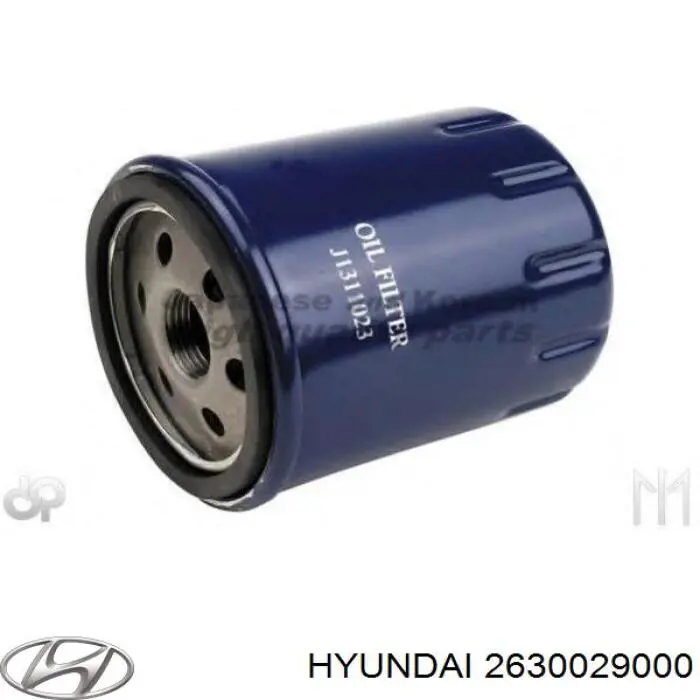 2630029000 Hyundai/Kia filtro de aceite
