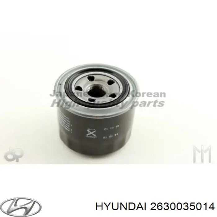 2630035014 Hyundai/Kia filtro de aceite