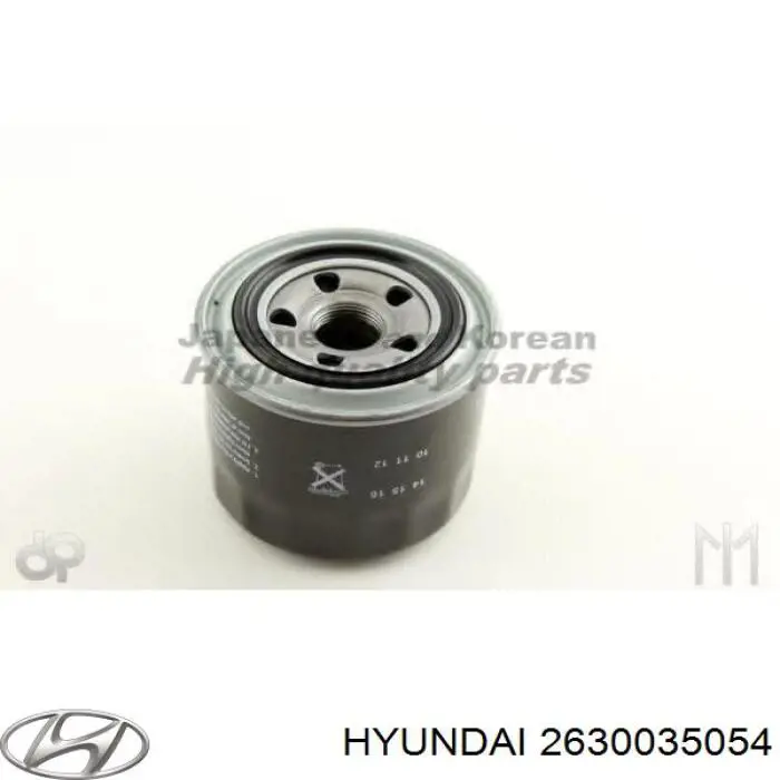 2630035054 Hyundai/Kia filtro de aceite