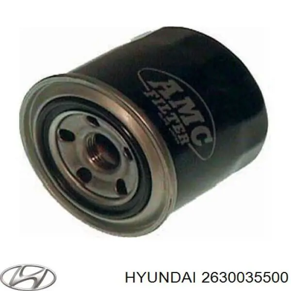 2630035500 Hyundai/Kia filtro de aceite