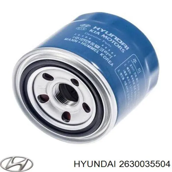 2630035504 Hyundai/Kia filtro de aceite