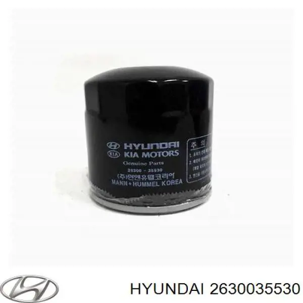 Comprar 2630035530 Hyundai/Kia Filtros de aceite