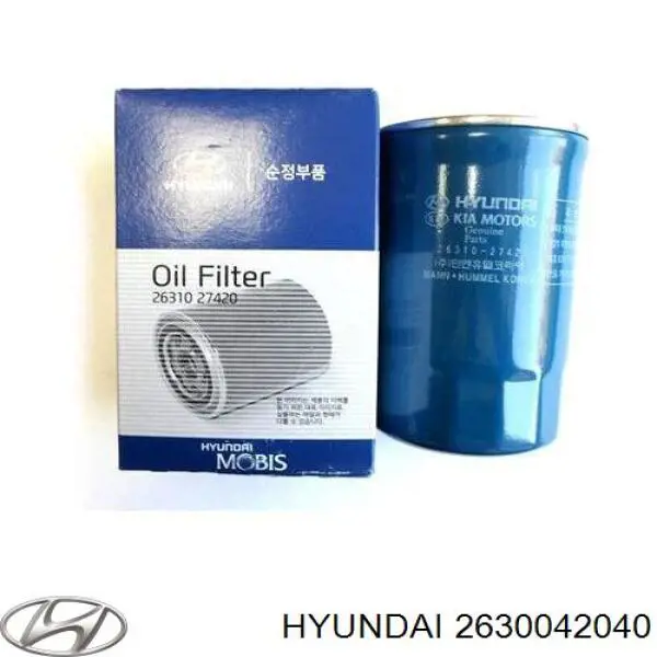 2630042040 Hyundai/Kia filtro de aceite