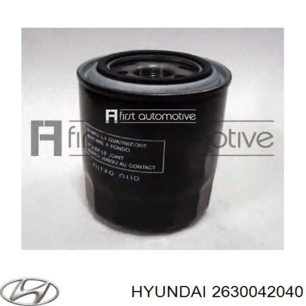 Filtro de aceite 2630042040 Hyundai/Kia