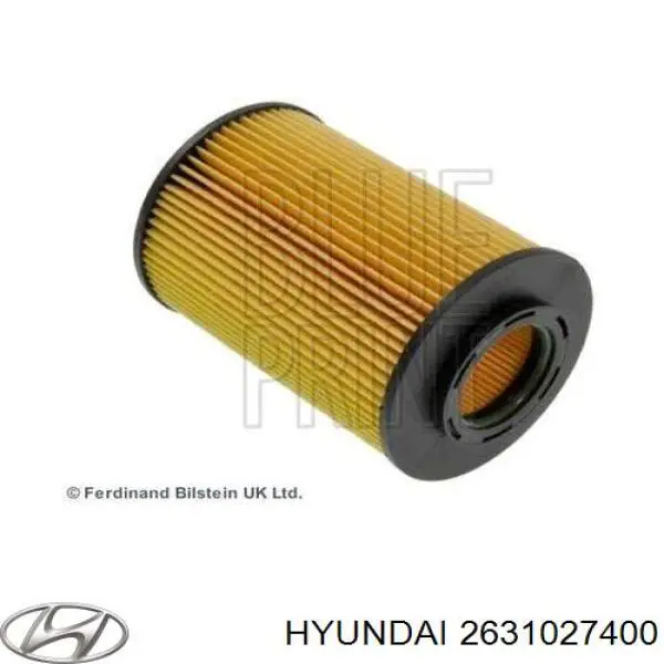 Portafiltro de aceite 2631027400 Hyundai/Kia