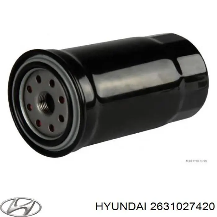 Filtro de aceite 2631027420 Hyundai/Kia