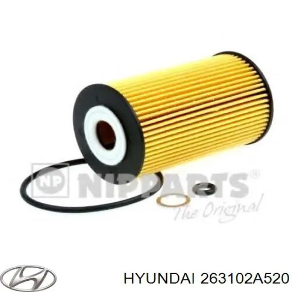 263102A520 Hyundai/Kia filtro de aceite