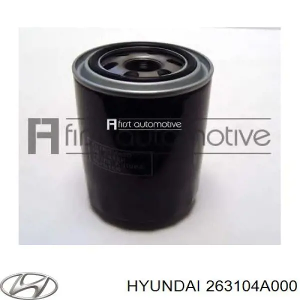 Filtro de aceite 263104A000 Hyundai/Kia