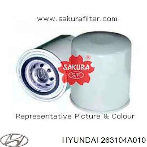 Comprar 263104A010 Hyundai/Kia Filtros de aceite