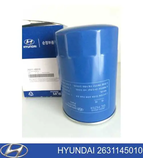 Filtro de aceite Hyundai/Kia 2631145010 precio, desde 12,26 EUR