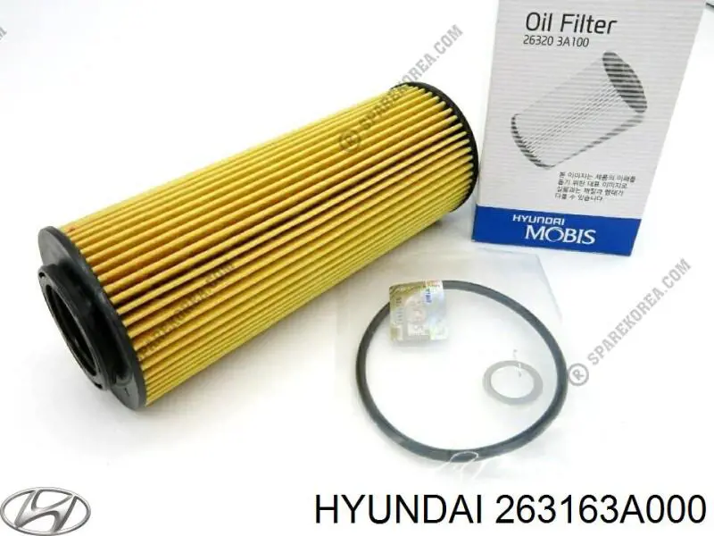 Filtro de aceite Hyundai/Kia 263163A000 precio, desde 6,89 EUR