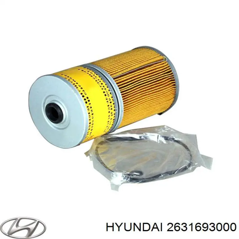 2631693000 Hyundai/Kia filtro de aceite