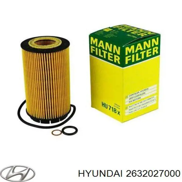 Comprar 2632027000 Hyundai/Kia Filtros de aceite
