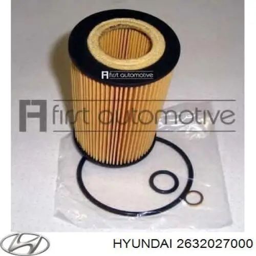 Filtro de aceite 2632027000 Hyundai/Kia