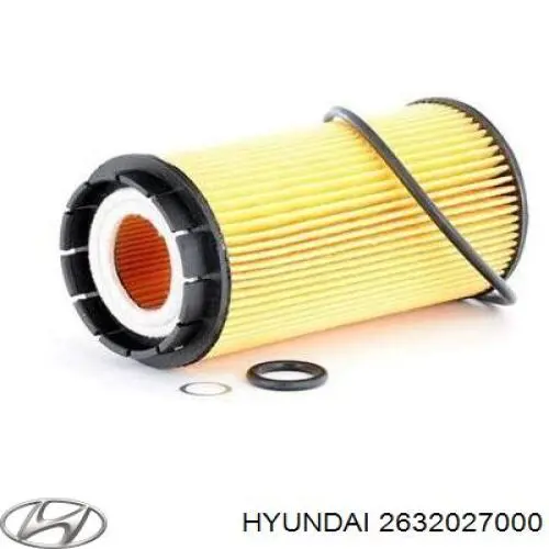 Filtro de aceite Hyundai/Kia 2632027000 precio, desde 5,57 EUR