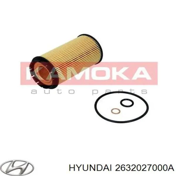 2632027000A Hyundai/Kia filtro de aceite