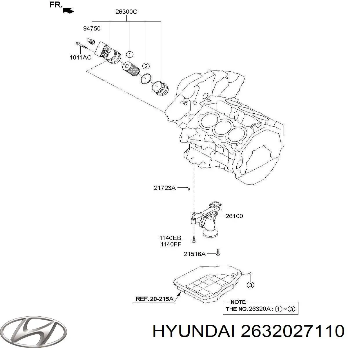 Comprar 2632027110 Hyundai/Kia Filtros de aceite