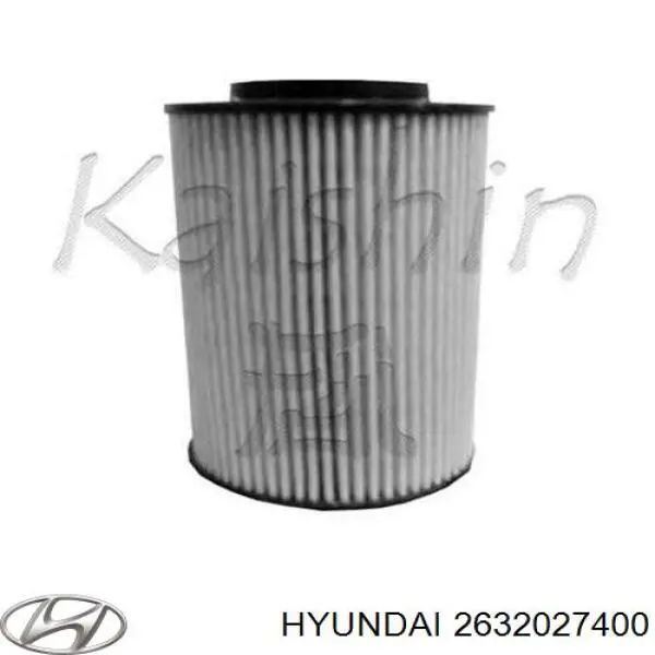 Filtro de aceite 2632027400 Hyundai/Kia
