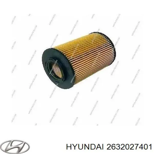 Filtro de aceite Hyundai/Kia 2632027401 precio, desde 6,27 EUR