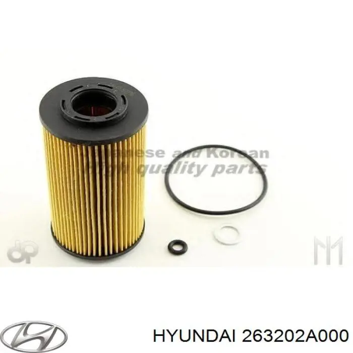 263202A000 Hyundai/Kia filtro de aceite