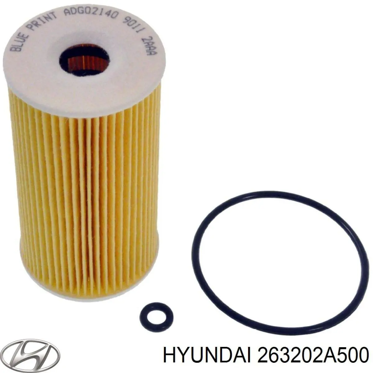 Filtro de aceite 263202A500 Hyundai/Kia