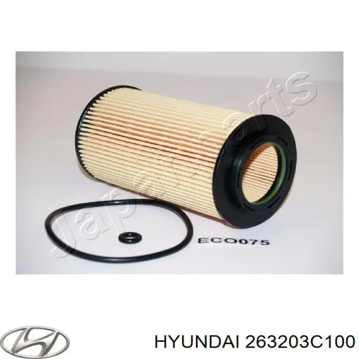 Filtro de aceite motor Hyundai/Kia 263203C100