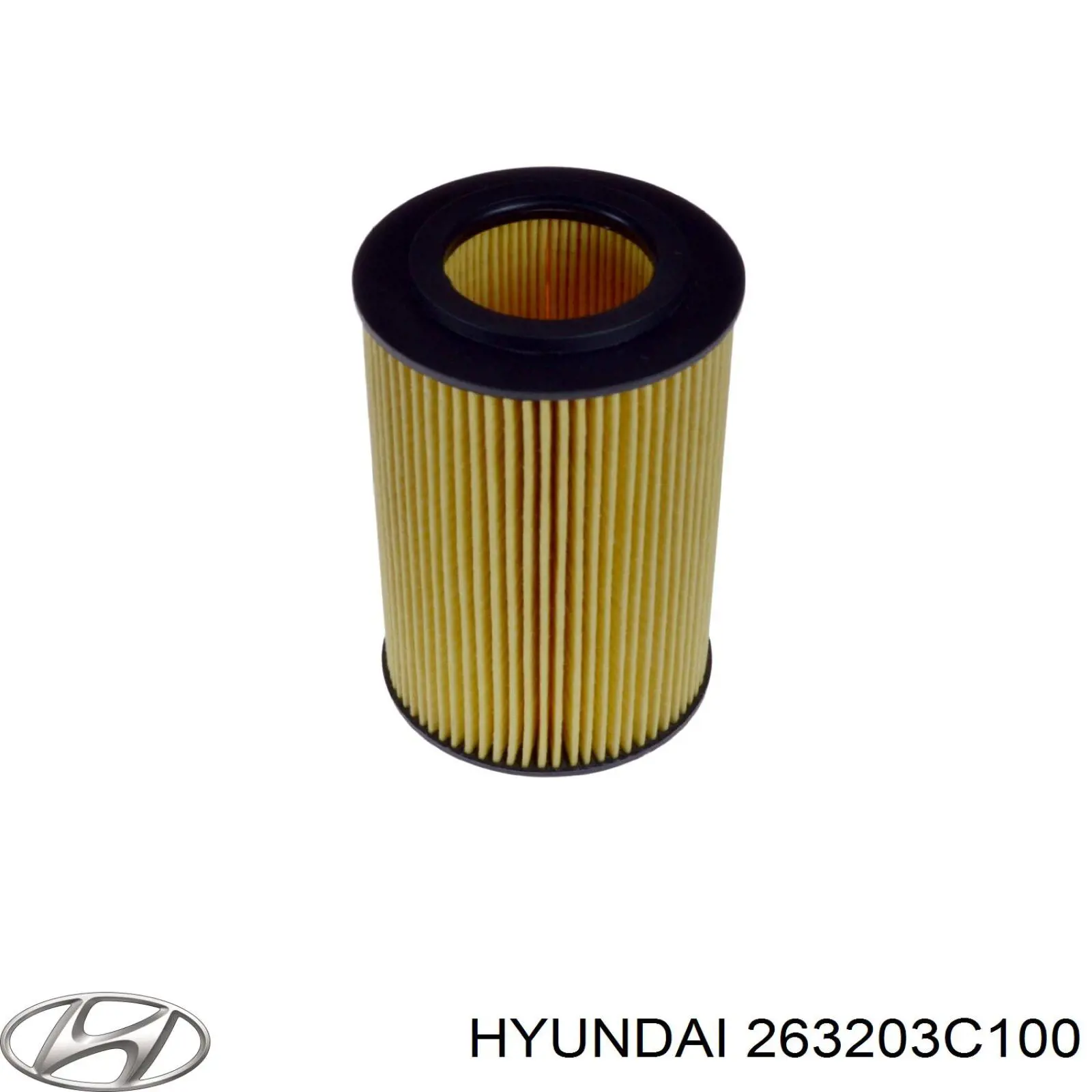 Filtro de aceite 263203C100 Hyundai/Kia