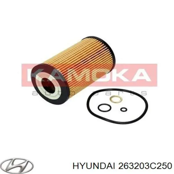 Filtro de aceite 263203C250 Hyundai/Kia