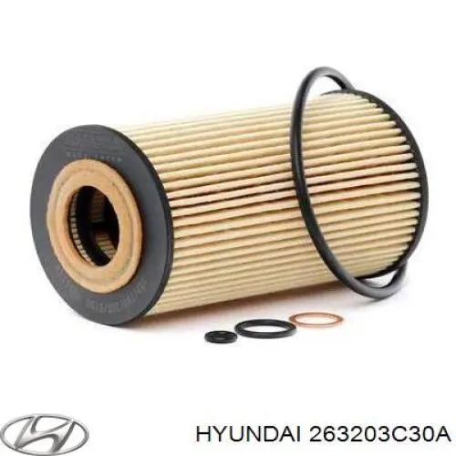 263203C30A Hyundai/Kia filtro de aceite