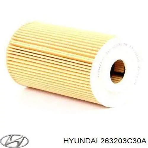 Filtro de aceite 263203C30A Hyundai/Kia