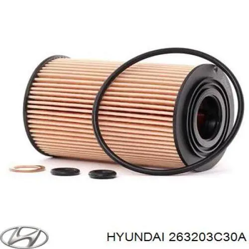 263203C30A Hyundai/Kia Filtro aceite