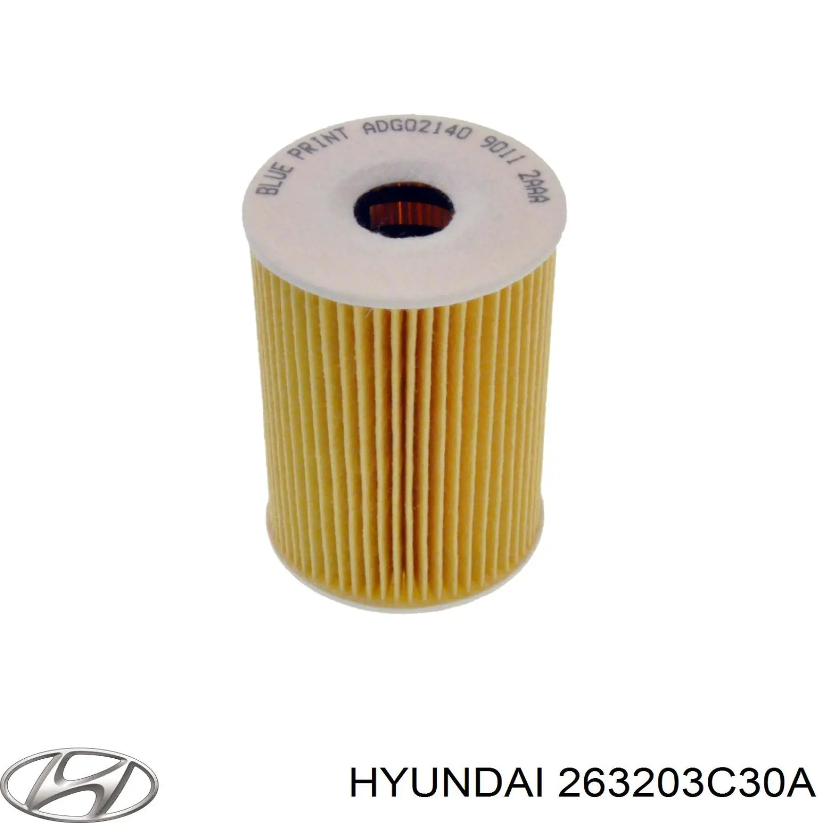 Filtro de aceite 263203C30A Hyundai/Kia