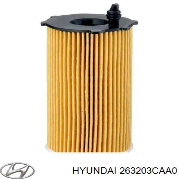 Filtro de aceite motor Hyundai/Kia 263203CAA0
