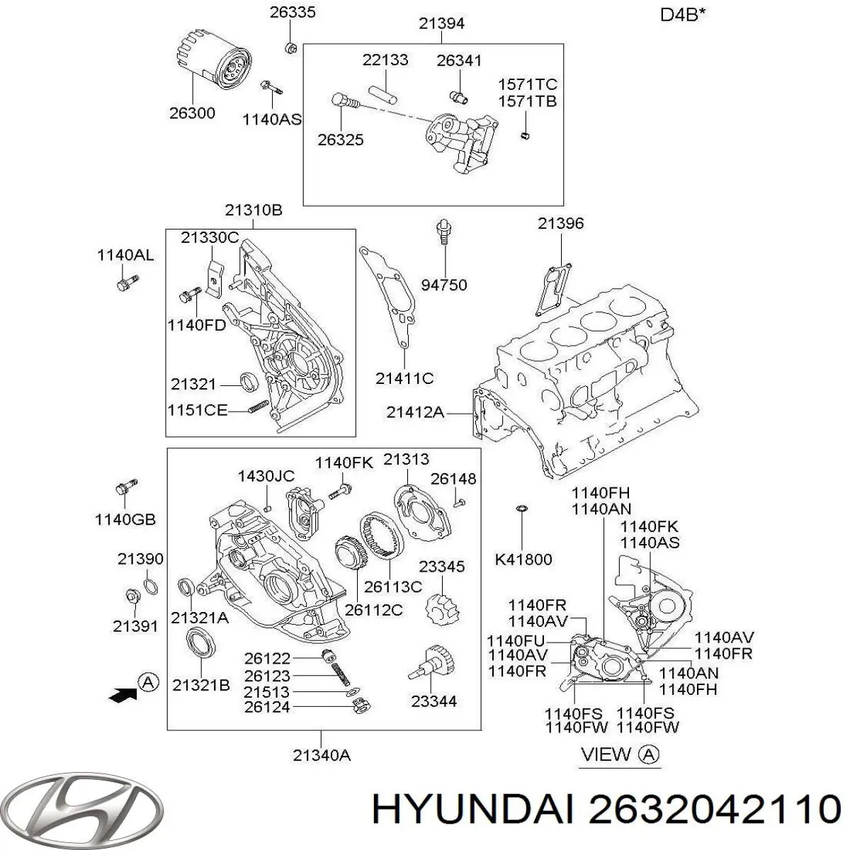 2632042110 Hyundai/Kia