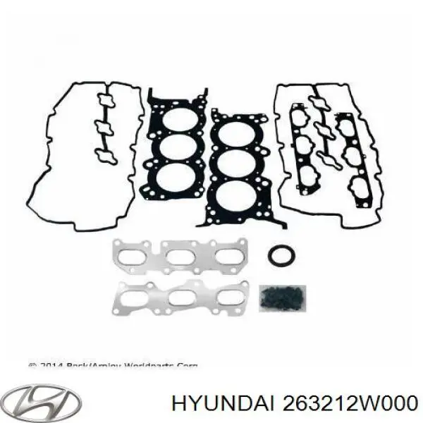 Filtro de aceite 263212W000 Hyundai/Kia
