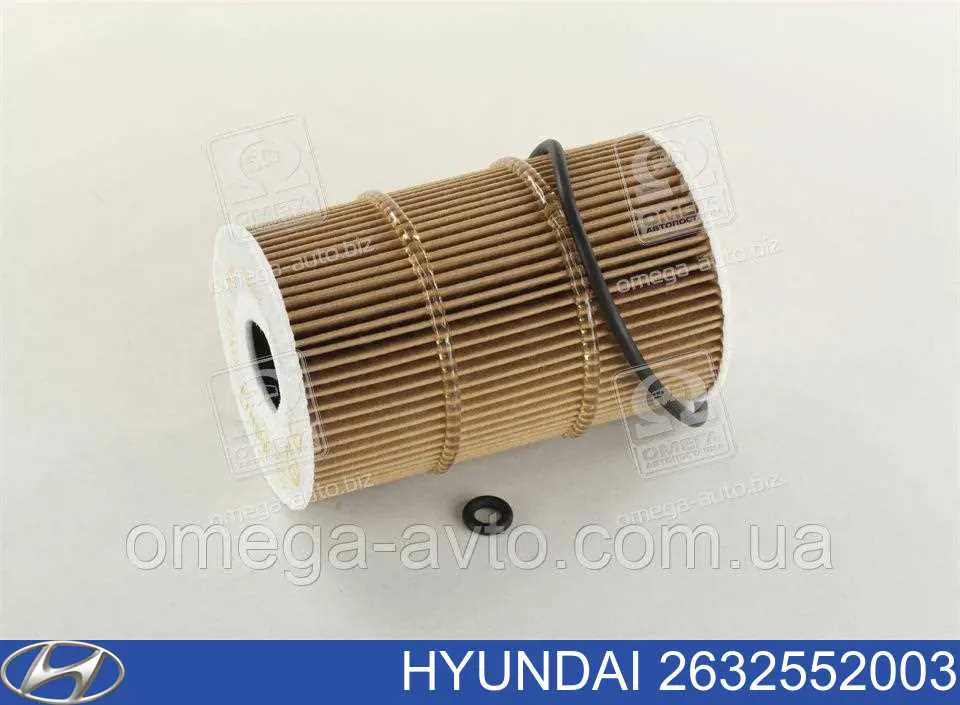 Filtro de aceite 2632552003 Hyundai/Kia